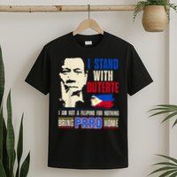 Support Duterte – Stand with Duterte Against ICC Charges T-Shirt