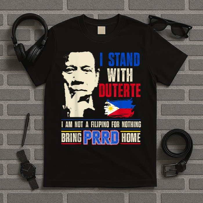 Support Duterte – Stand with Duterte Against ICC Charges T-Shirt