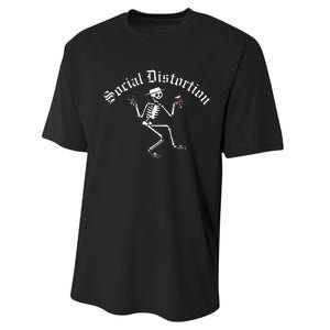 Social Distortion Skelly Performance Sprint T-Shirt