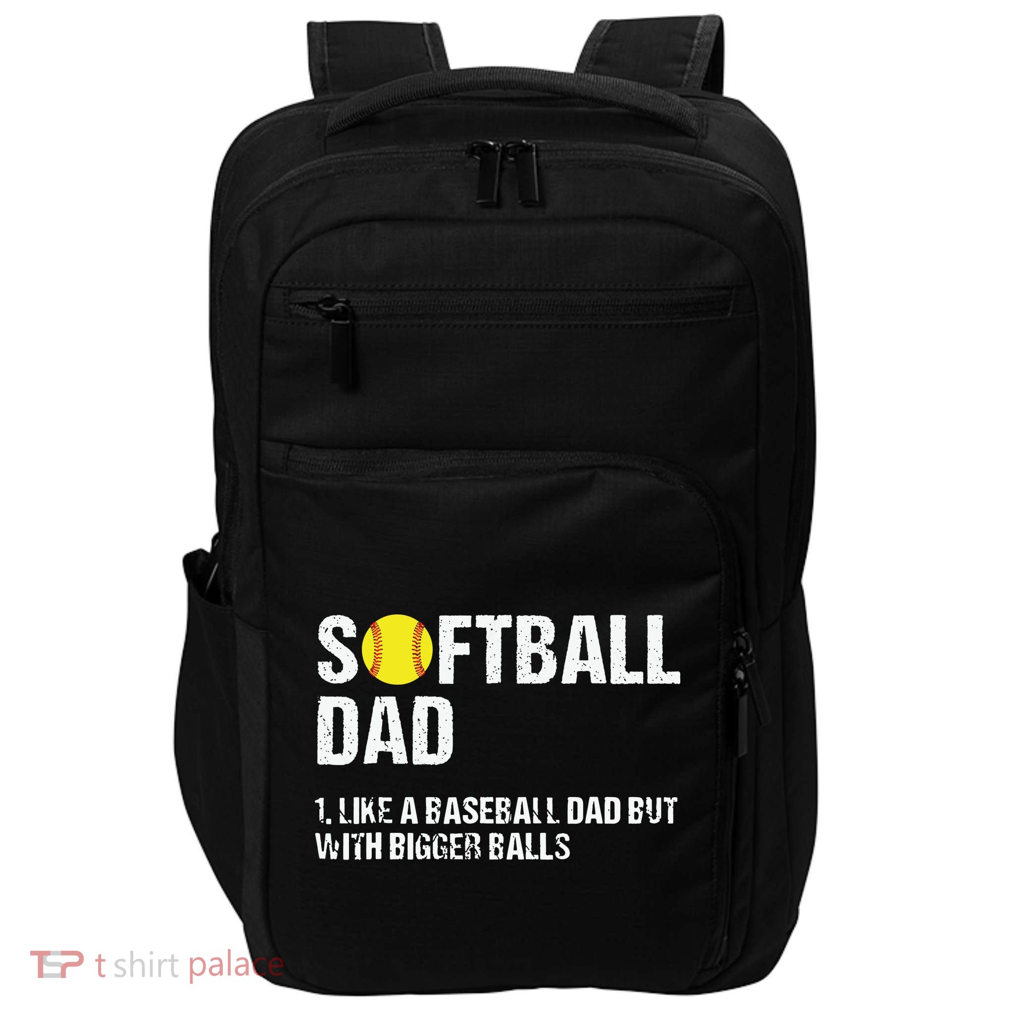 Softball Dad Impact Tech Backpack