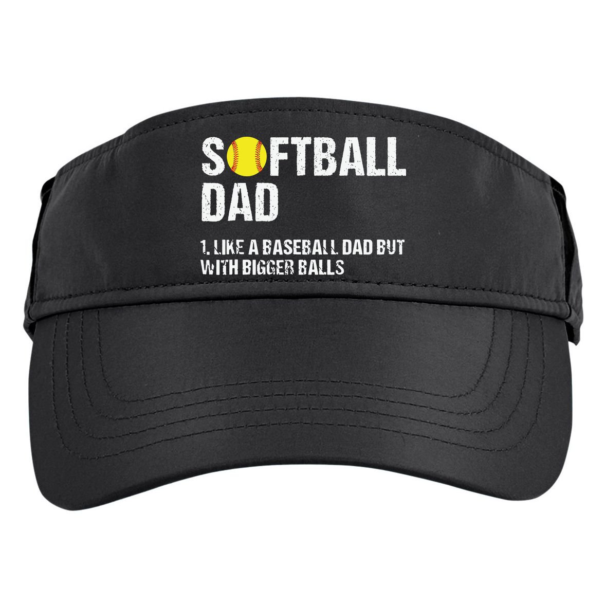 Softball Dad Adult Drive Performance Visor