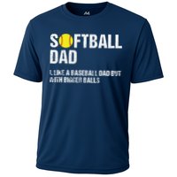 Softball Dad Cooling Performance Crew T-Shirt