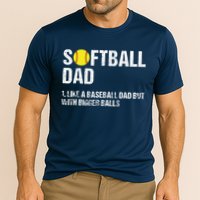 Softball Dad Cooling Performance Crew T-Shirt
