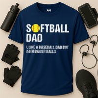 Softball Dad Cooling Performance Crew T-Shirt