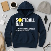 Softball Dad Hoodie