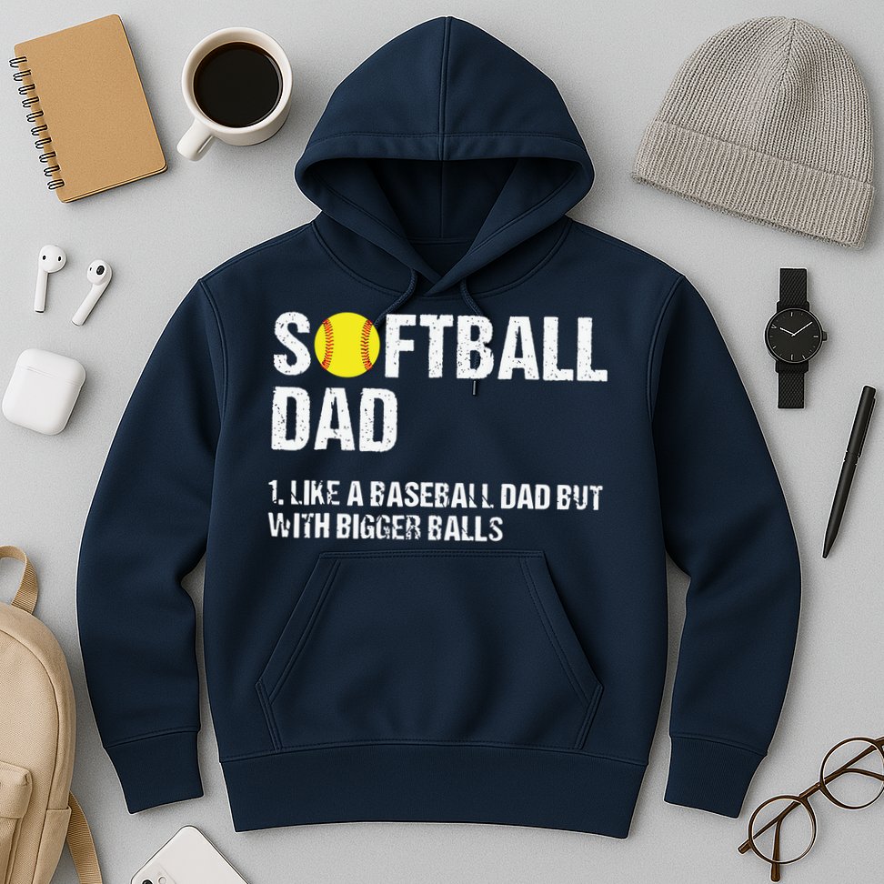 Softball Dad Hoodie
