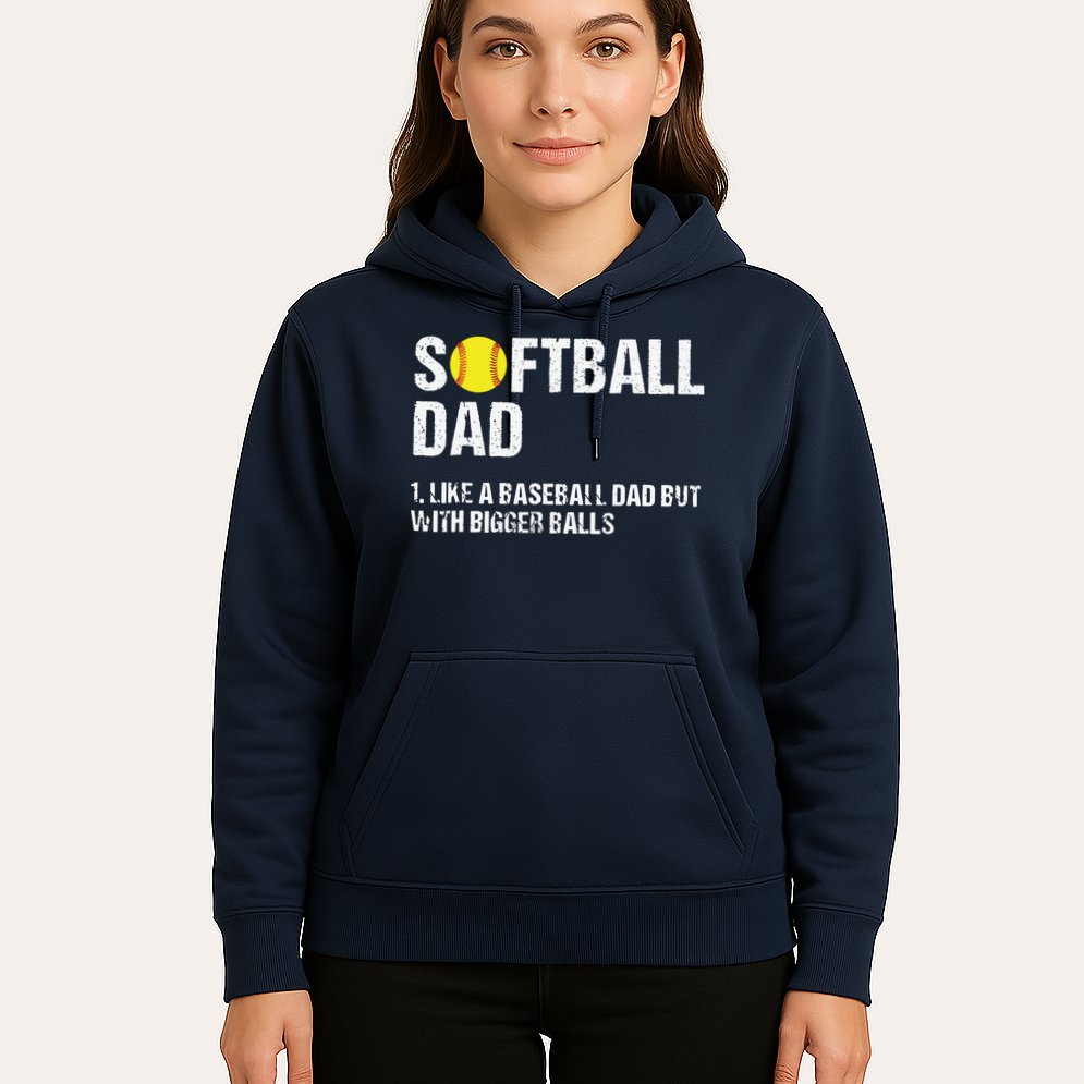 Softball Dad Hoodie