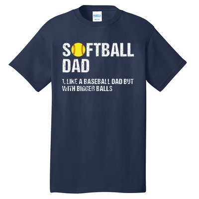 Softball Dad Tall T-Shirt