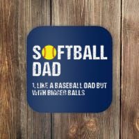 Softball Dad Coaster