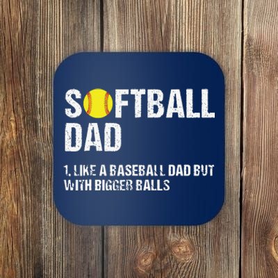 Softball Dad Coaster