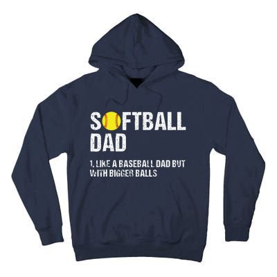 Softball Dad Tall Hoodie