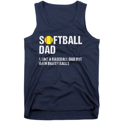 Softball Dad Tank Top