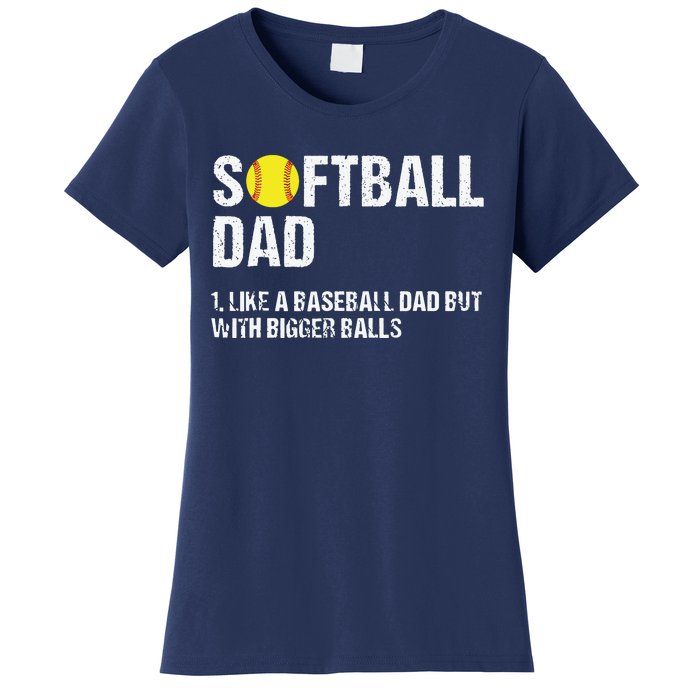 Softball Dad Women's T-Shirt