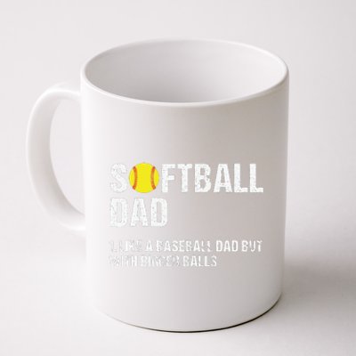 Softball Dad Coffee Mug