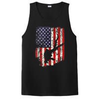 Scuba Diver Scuba Diving American Flag PosiCharge Competitor Tank