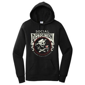 Social Distortion Skelly Circle Women's Pullover Hoodie