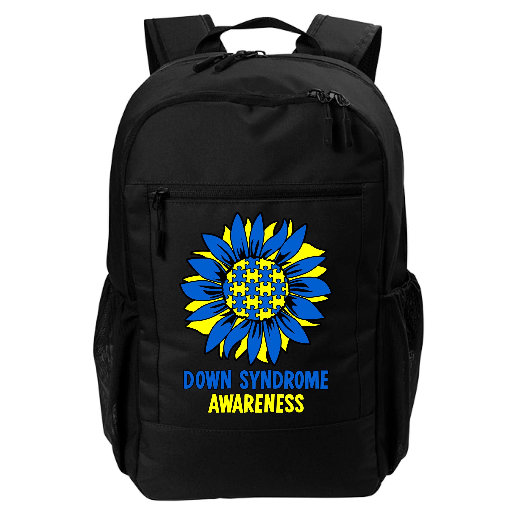 Sunflower Down Syndrome Awareness Backpack