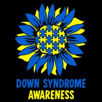 Sunflower Down Syndrome Awareness Backpack