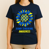 Sunflower Down Syndrome Awareness T-Shirt