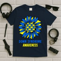Sunflower Down Syndrome Awareness T-Shirt