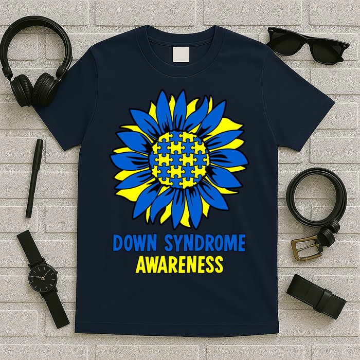 Sunflower Down Syndrome Awareness T-Shirt