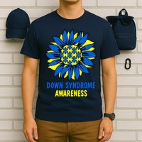 Sunflower Down Syndrome Awareness T-Shirt