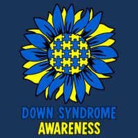 Sunflower Down Syndrome Awareness T-Shirt