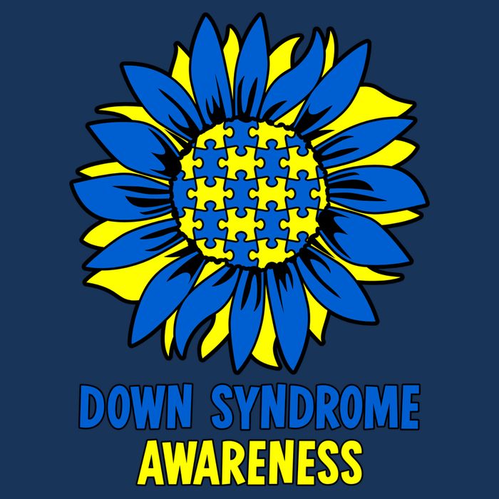 Sunflower Down Syndrome Awareness T-Shirt