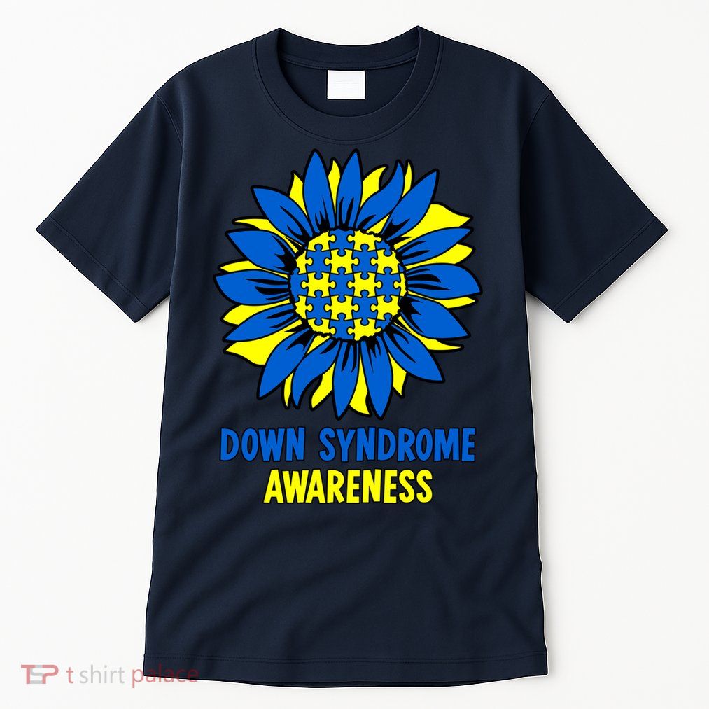 Sunflower Down Syndrome Awareness Tall T-Shirt