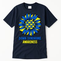 Sunflower Down Syndrome Awareness Tall T-Shirt