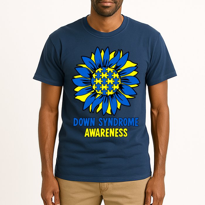 Sunflower Down Syndrome Awareness Tall T-Shirt