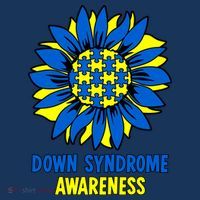 Sunflower Down Syndrome Awareness Flatbill Hat