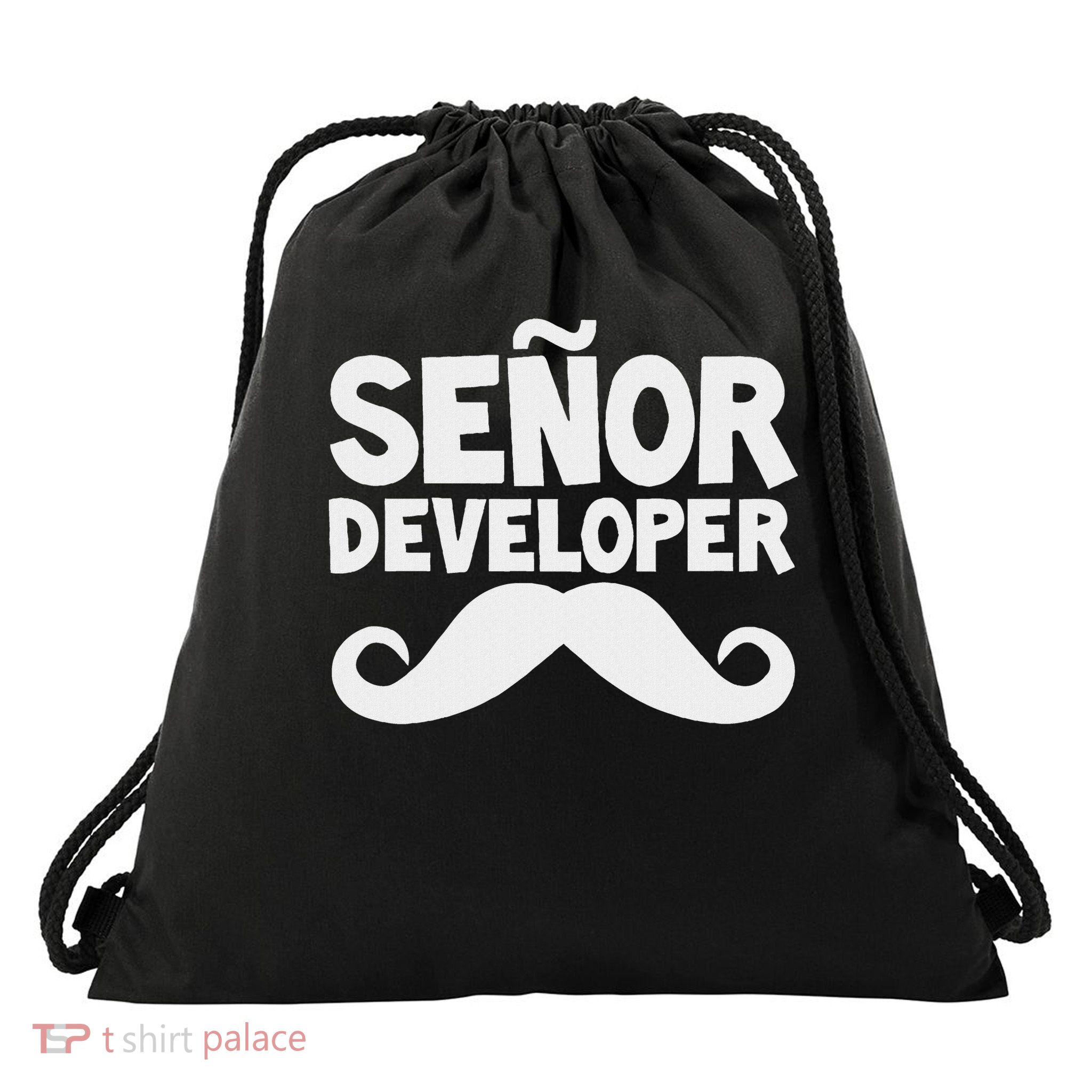 Senor Developer Drawstring Bag