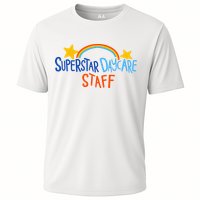 Superstar Daycare Staff Trendy Apparel Cooling Performance Crew T-Shirt