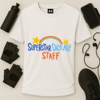 Superstar Daycare Staff Trendy Apparel Cooling Performance Crew T-Shirt