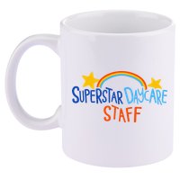 Superstar Daycare Staff Trendy Apparel 11oz C Handle Ceramic Mug