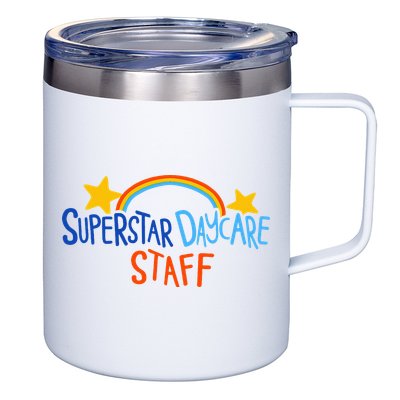 Superstar Daycare Staff Trendy Apparel 12oz Stainless Steel Coffee Mug