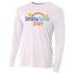 Superstar Daycare Staff Trendy Apparel Cooling Performance Long Sleeve Crew