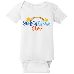 Superstar Daycare Staff Trendy Apparel Baby Bodysuit