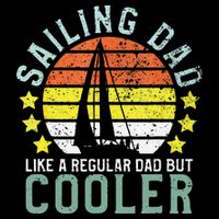 Sailing Dad | Sailboat Sailor Funny Father's Day Gift Impact Tech Backpack