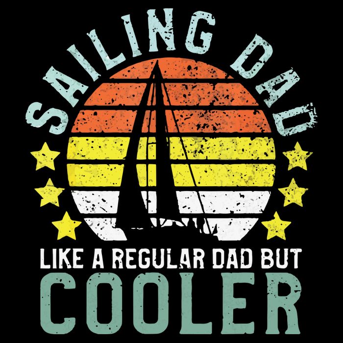 Sailing Dad | Sailboat Sailor Funny Father's Day Gift Impact Tech Backpack