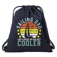Sailing Dad | Sailboat Sailor Funny Father's Day Gift Drawstring Bag