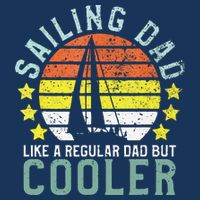 Sailing Dad | Sailboat Sailor Funny Father's Day Gift Drawstring Bag