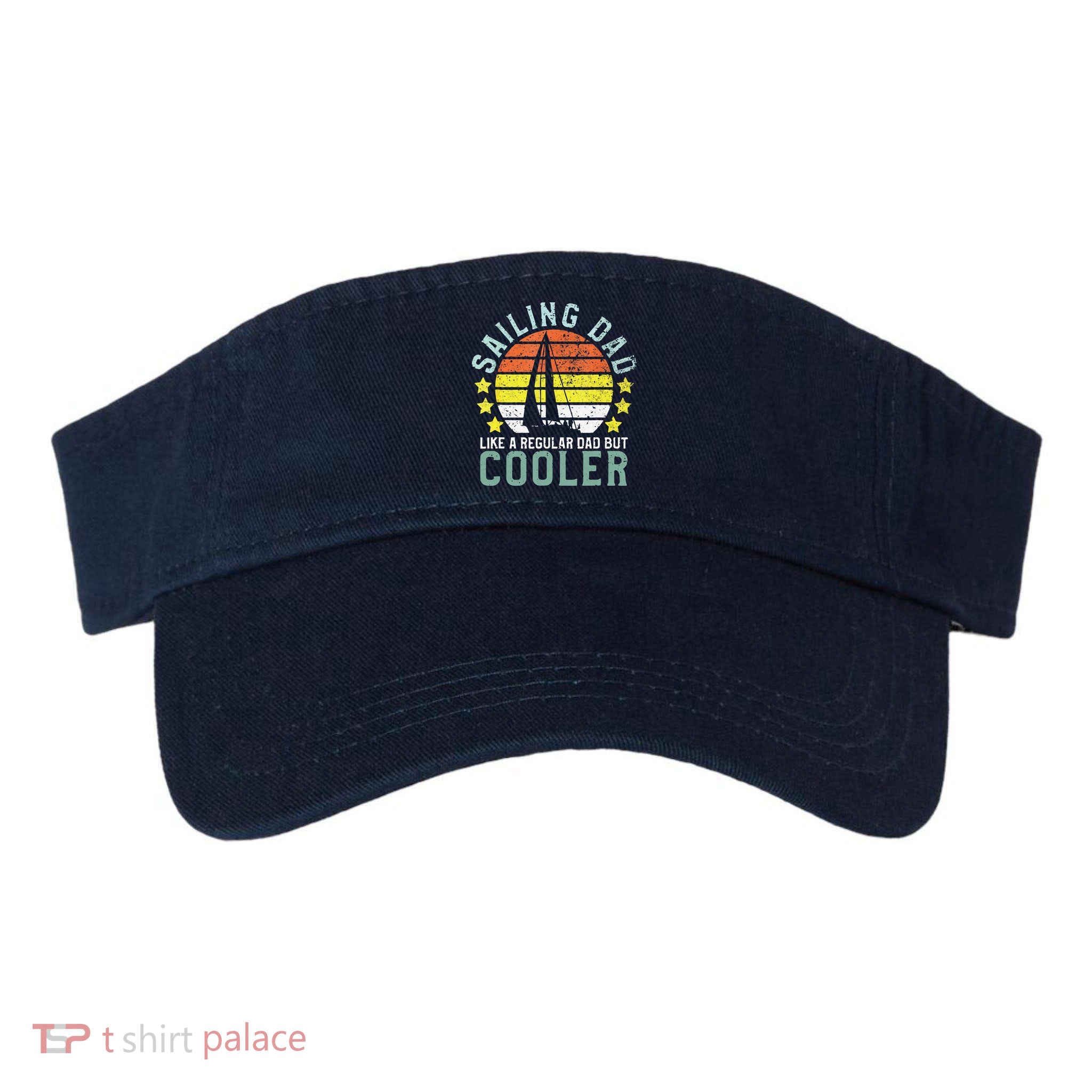 Sailing Dad | Sailboat Sailor Funny Father's Day Gift Visor
