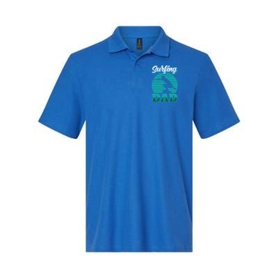 Surfing Dad Surfer Sayings Surf Surfboard Father Daddy Papa Cool Gift Polo