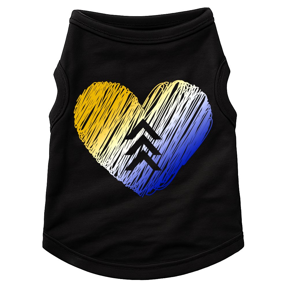 Support Down Syndrome Heart Doggie Tank