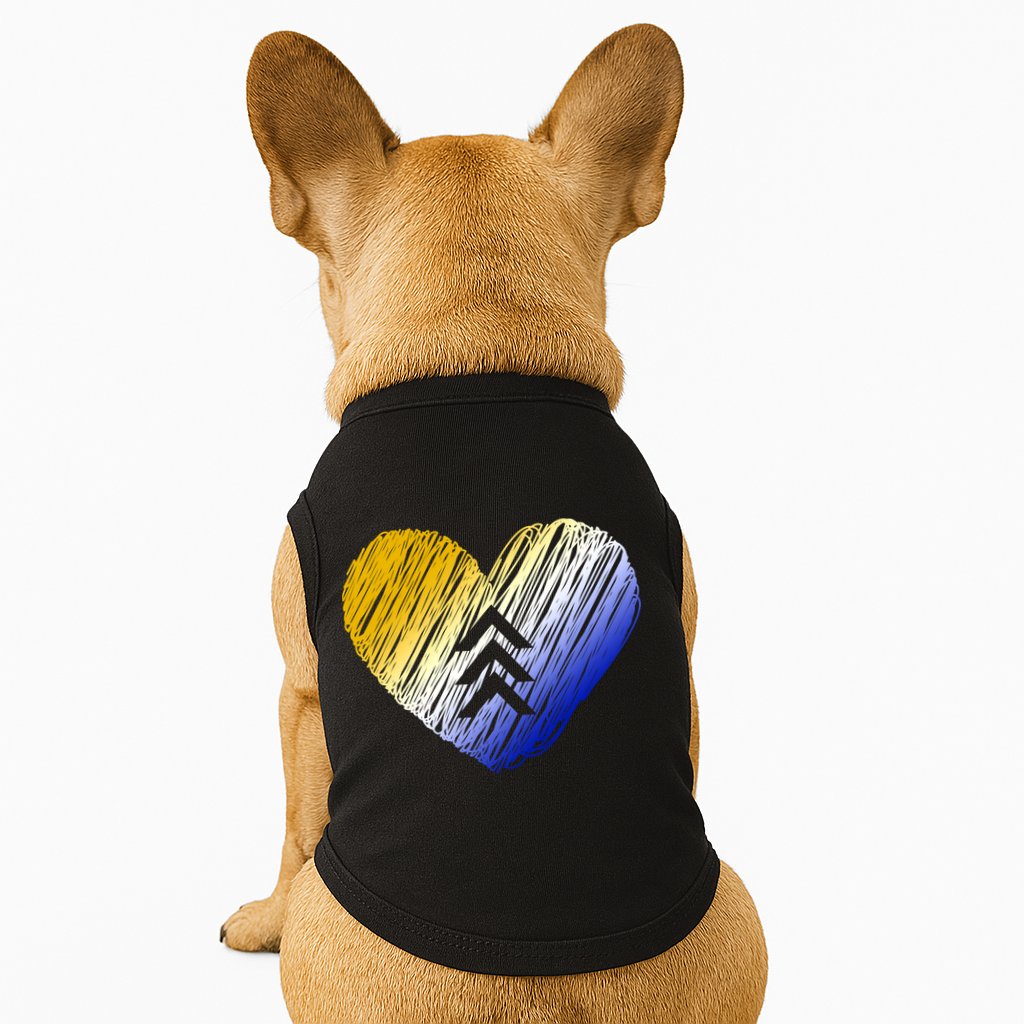 Support Down Syndrome Heart Doggie Tank