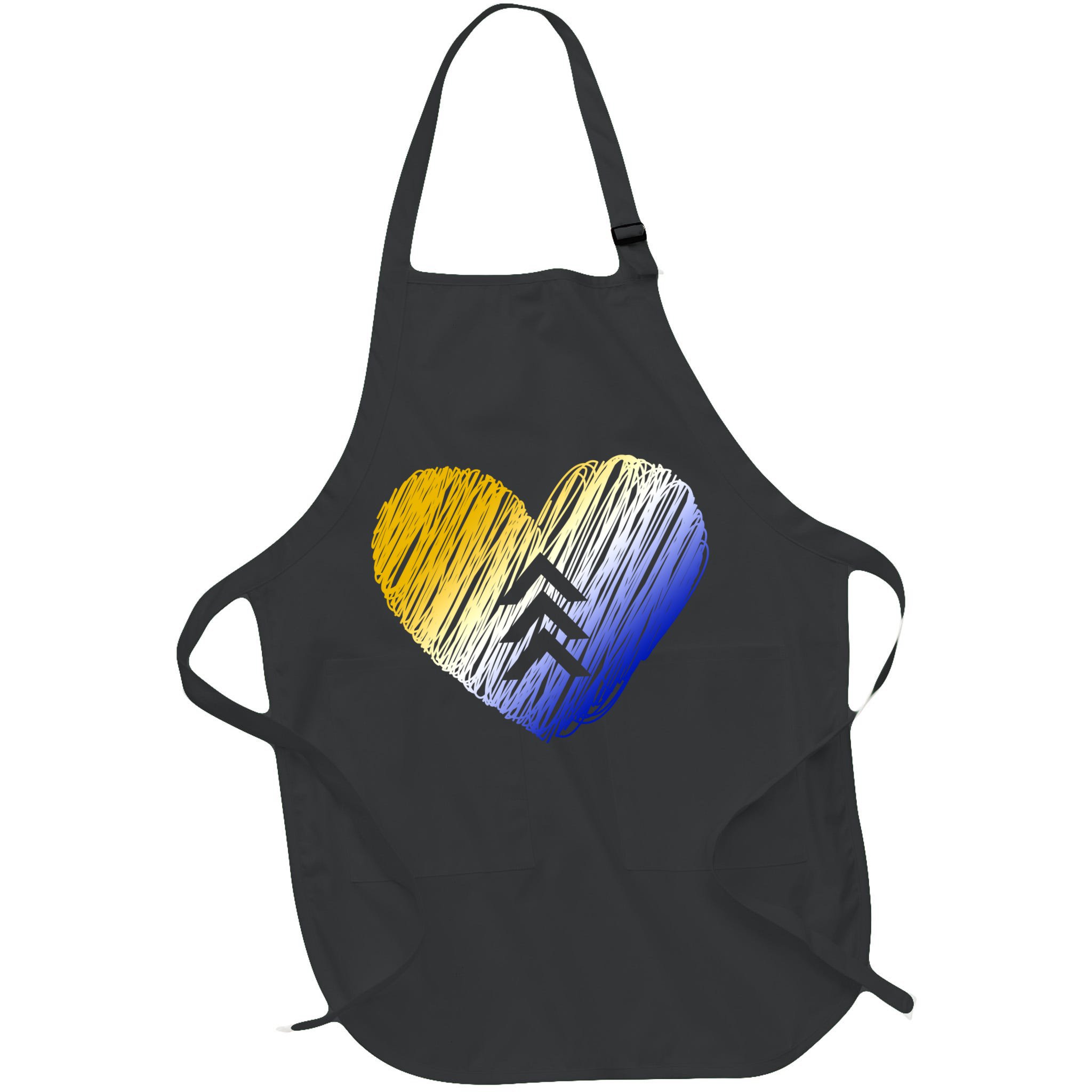 Support Down Syndrome Heart Apron