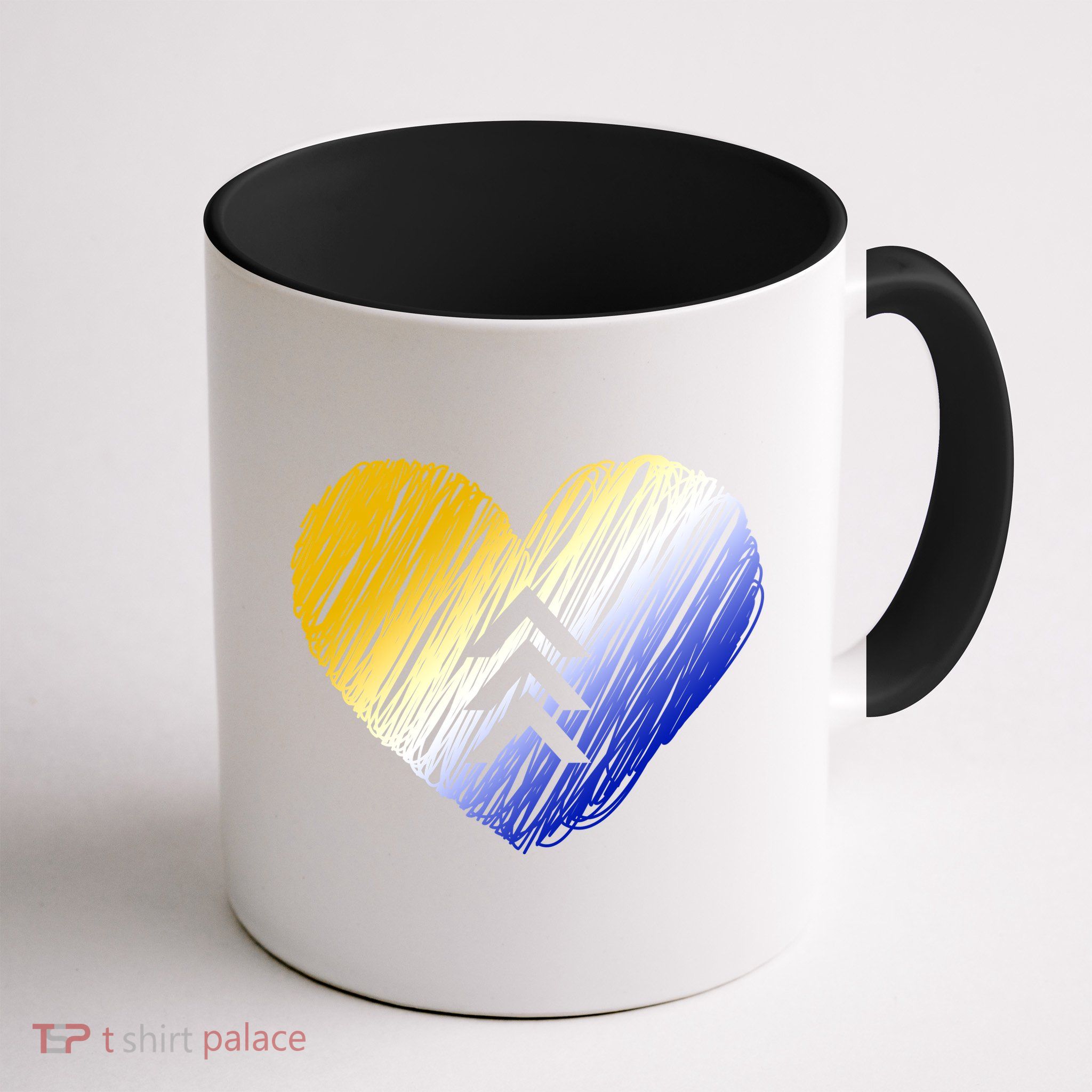 Support Down Syndrome Heart Mug