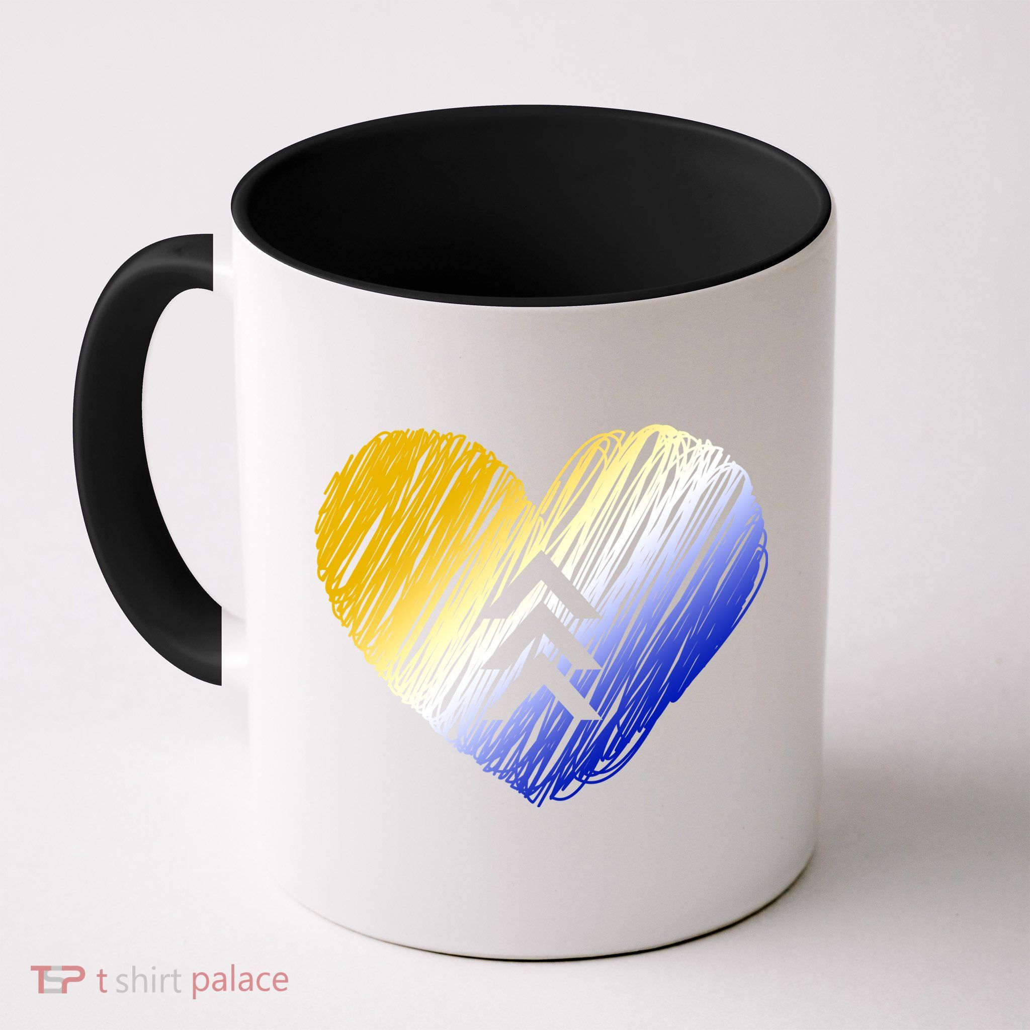 Support Down Syndrome Heart Mug